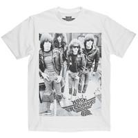 rock is religion ramones t shirt