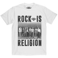 rock is religion ian dury t shirt