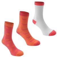 Rock and Rags and Rags 3 Pack Ladies Ankle Socks