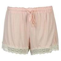 Rock and Rags and Rags Crochet Trim PJ Shorts