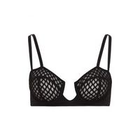 rosaline fishnet microfiber bra size 34b