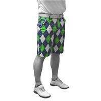 royal and awesome mens blues on the greens shorts