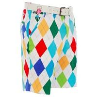 Royal and Awesome King Of Diamonds Golf Shorts