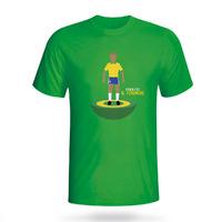 ronaldo brazil subbuteo tee green