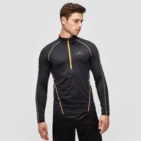 ronhill base thermal 200 12 zip tee black black