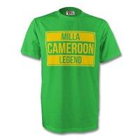 roger milla cameroon legend tee green kids