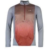 Ron Hill Long Sleeve Zip Running Top Mens