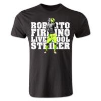 roberto firmino liverpool player t shirt black