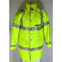 Royal Gold padded reflective coat/jacket, size S