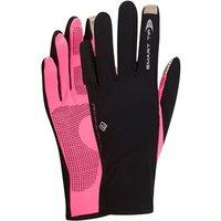 Ronhill Sirocco Running Gloves - Womens - Black/Fluo Pink