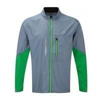 Ronhill Stride Windspeed Running Jacket - Mens - Granite/Forest