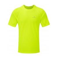 Ronhill Momentum Short Sleeve Running Tee - Mens - Fluo Yellow