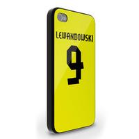 Robert Lewandowski Dortmund Iphone 5 Cover (yellow)