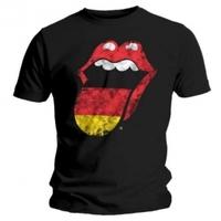 Rolling Stones German Tongue Mens Black T Shirt: Small