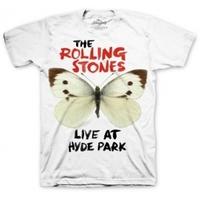Rolling Stones Butterfly Hyde Park Mens T Shirt: XXL