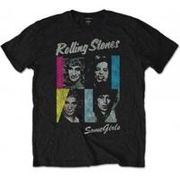 Rolling Stones Some Girls Black Mens T Shirt: XXL