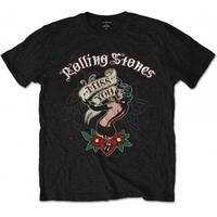 Rolling Stones Miss You Black Mens T Shirt: Large