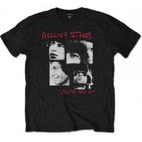 Rolling Stones Photo Exile Black Mens T Shirt: XXL