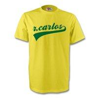 roberto carlos brazil signature tee yellow