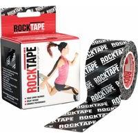 RockTape Kinesiology Tape 2 inch x 16.5 Feet Black Logo