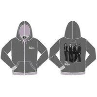 rockoff trade mens white hooded hoodie grey small