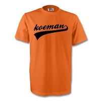 Ronald Koeman Holland Signature Tee (orange)