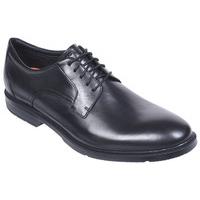 rockport plain toe wide black