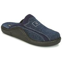 romika mokasso 247 mens slippers in blue