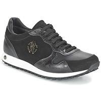 roberto cavalli rejane mens shoes trainers in black