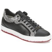 roberto cavalli fipoli mens shoes high top trainers in black