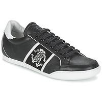 roberto cavalli 7779 mens shoes trainers in black