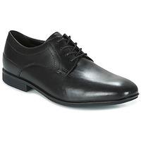 rockport sc plain toe mens casual shoes in black