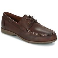 Rockport 2-EYE men\'s Boat Shoes in brown