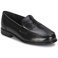 rockport penny mens loafers casual shoes in black