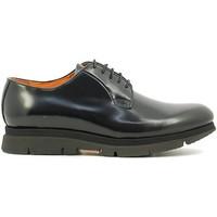 rogers 3860 6 lace up heels man mens casual shoes in black