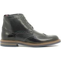 Rogers 1406B Lace-up heels Man men\'s Walking Boots in black