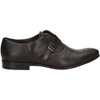 rogers 1654b mocassins man black mens loafers casual shoes in black