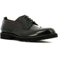 rogers u183 lace up heels man mens casual shoes in black