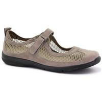 Romika Traveler 02 Mesh Bar Shoe women\'s Shoes (Pumps / Ballerinas) in BEIGE