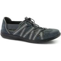 romika traveller 01 womens casual shoes womens shoes trainers in blue