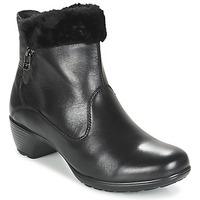 romika banja 12 womens low ankle boots in black