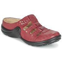 romika maddy 20 womens mules casual shoes in red