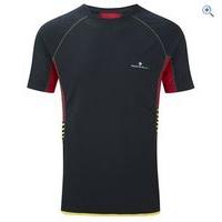 Ronhill Advance Short Sleeved Men\'s Crew - Size: S - Colour: Black / Red