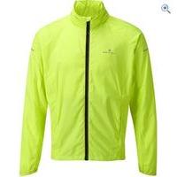 ronhill pursuit run mens jacket size s colour fluo yellow