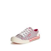 Rocket Dog Jazzin Stripe Canvas Shoe