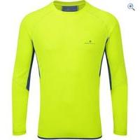 ronhill mens vizion ls crew size xl colour fluo cobalt