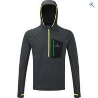 ronhill mens momentum victory hoodie size s colour charcoal