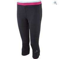 ronhill womens aspiration finesse capri size 14 colour black cerise