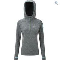 Ronhill Women\'s Momentum Victory Hoodie - Size: 8 - Colour: Grey Marl