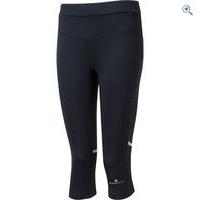 ronhill womens aspiration stretch capri size 14 colour black